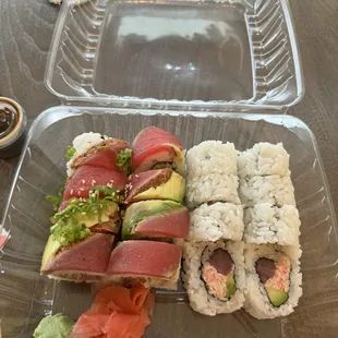 food, sushi and sashimi