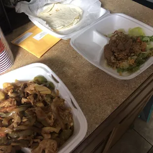plates of food