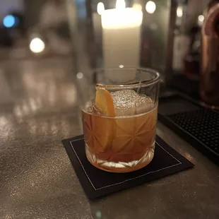 Tropical old fashioned