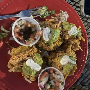 nachos, food