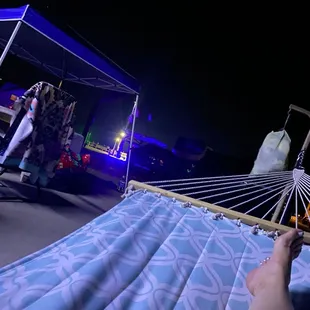 The pier from our campsite