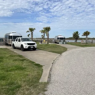 Permanent RV's for rent in the primo spots.