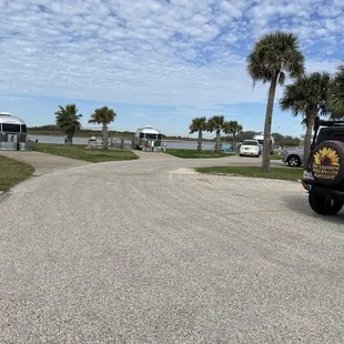 Permanent RV's for rent in the primo spots.