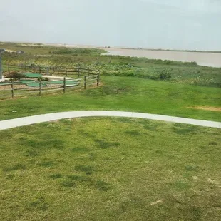 Colorado River exits into the Gulf of Mexico