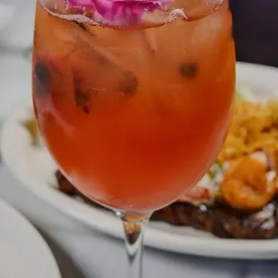 white Sangria, perfect drink for any time of the day.