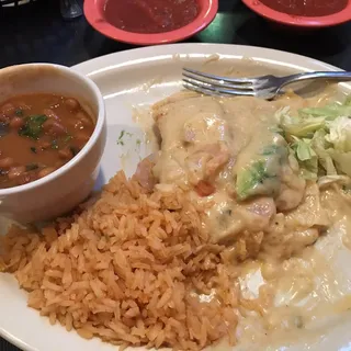 Seafood Enchiladas