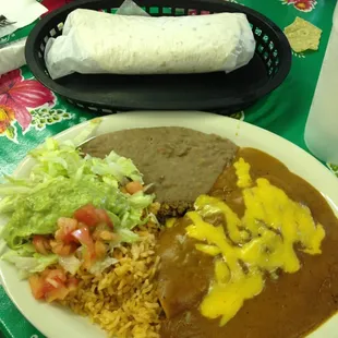 Enchilada Plate