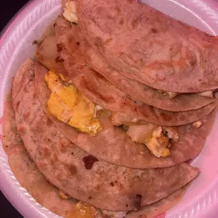 3 Potato egg and cheese