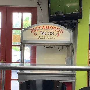 Salsa bar