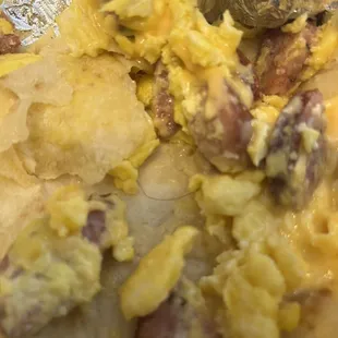 Hair in the breakfast taco!