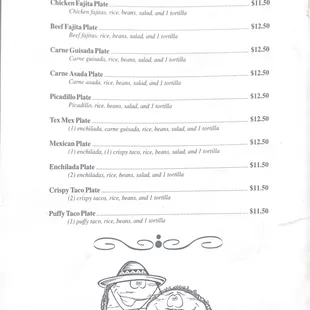 Menu: Small plates
