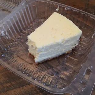 This is the best cheesecake in the world!!!!! Took a photo after I had already taken a bite I was so excited(sorry)