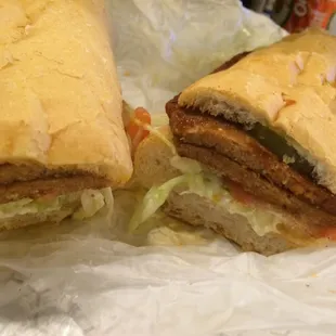 Hot Sausage Po-Boy
