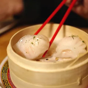 Get your late night dim sum fix here right at the bar.
