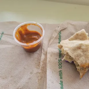 Lebanese breakfast taco