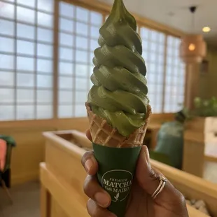 matcha ice cream