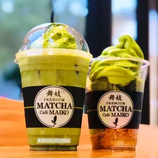 06. Matcha Latte and 02. Maiko Special