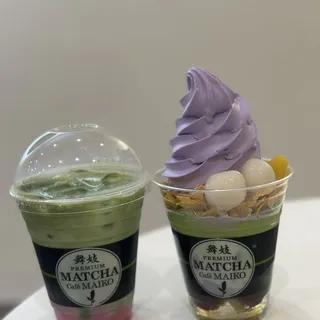 Sakura Matcha Latte