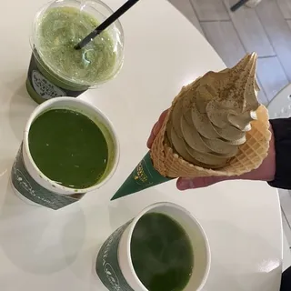 21. Kokuto Hojicha Cream