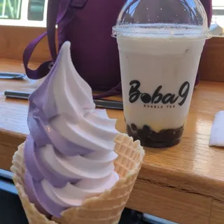 Osmanthus Oolong Milk Tea with Boba