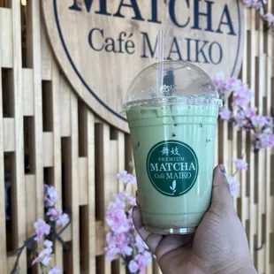 Matcha strawberry