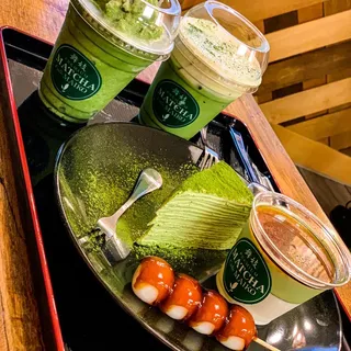 Matcha Cheese Cap Latte