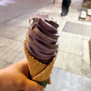 Ube soft serve !