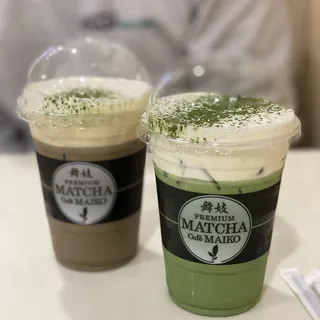 Cheese Hojicha Latte