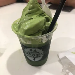 Matcha Lemon Float