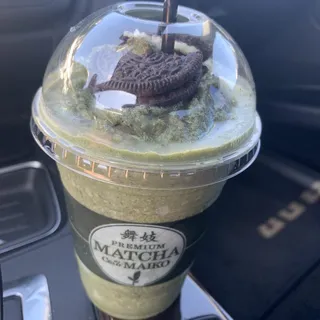 Oreo Matcha Frappe