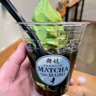 Matcha Boba Sundae
