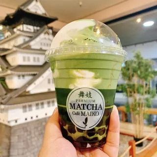 Matcha Coffee Latte