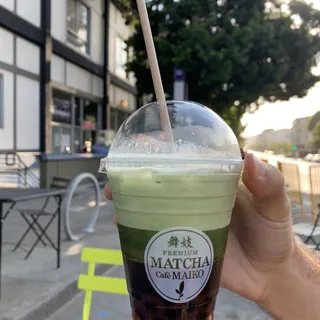 Strawberry Matcha Latte