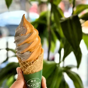 Thai Tea and Black Sesame Mix