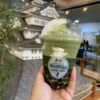 Matcha Coffee Latte