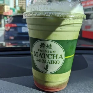 Strawberry Matcha Latte