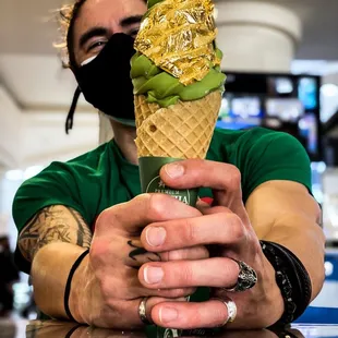 Jonica K. made me come here :D  The Golden "Sho-gun" Soft Serve