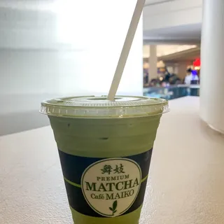 Matcha Coffee Latte