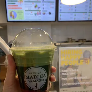 Strawberry Matcha Latte