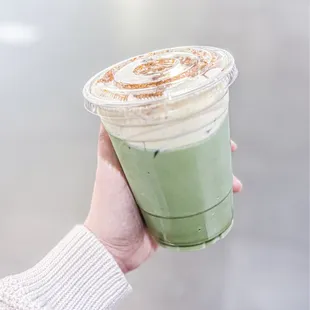 Banana matcha