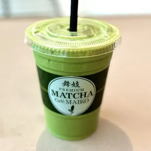 Iced Matcha Latte