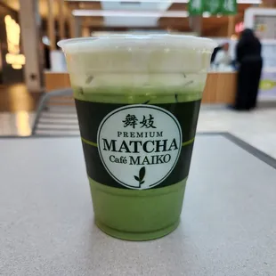 Matcha Cheese Foam