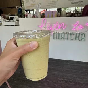 Matcha matcha man smoothie