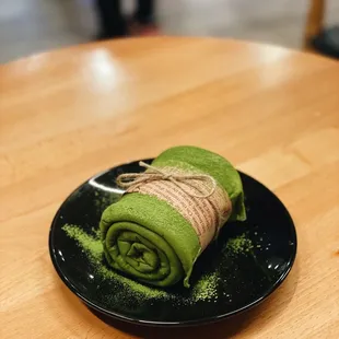 Matcha Towel Cake