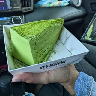 Matcha Crepe Layer Cake