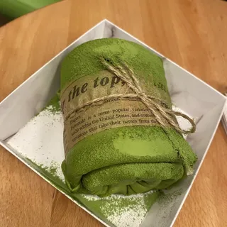 Matcha Towel Cake
