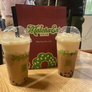 Creme Brle Boba Milk Tea