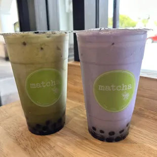 Taro Milk Tea W/boba