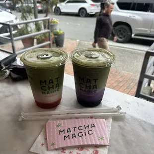 Strawberry Iced Matcha