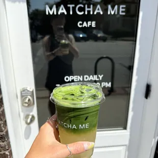 Matcha lemonade